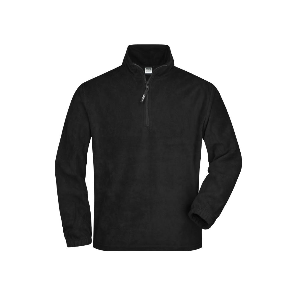 Half-Zip Fleece - Sweatshirt in schwerer Fleece-Qualität Werbeartikel