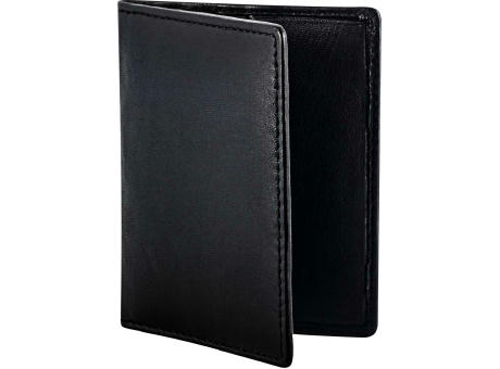 RFID Leder-Etui in kompaktem Format für bis zu 8 Karten bedrucken