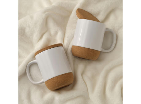 Ebro Tasse Keramik 430 ml  Werbeartikel