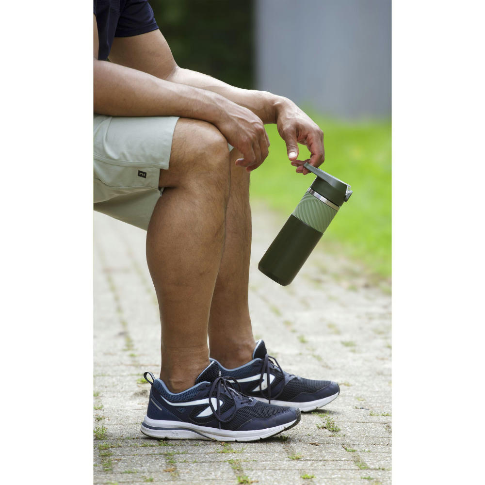 Lynn RCS Recycled Steel Bottle 500 ml Thermosflasche Werbeartikel