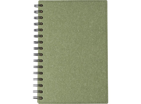 Product image Hardcover-Notizbuch aus recyceltem Karton Caleb Werbeartikel