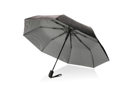 21" Impact AWARE™ RPET 190T Pongee Bi-Color Mini-Schirm Werbeartikel