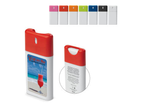 Reinigungsspray für die Hände 20ml bedrucken