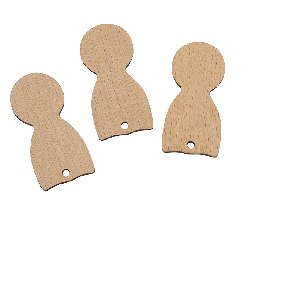 Product image Einkaufswagenlöser Holz Werbeartikel