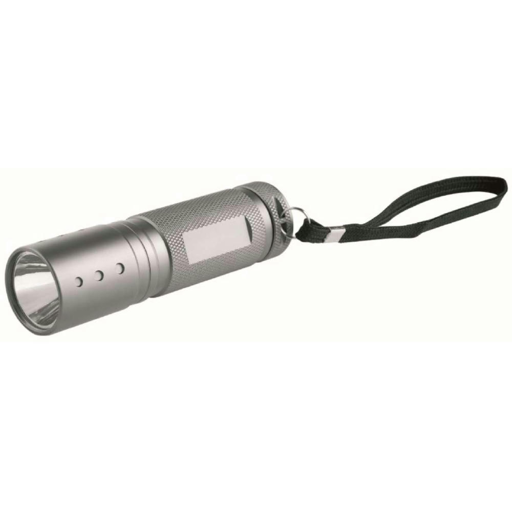 Product image Metmaxx® LED MegaBeam Taschenlampe "GoTitan3Watt" titan Werbeartikel