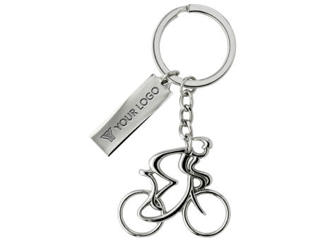 Schlüsselanhänger aus Metall Cirilio bedrucken