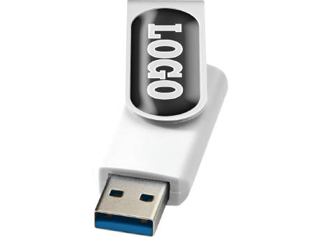 Product image Rotate USB-Stick 3.0 mit Doming bedrucken