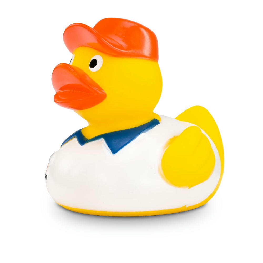 Product image Werbeente Hugo Handwerker mit weißem Shirt Werbeartikel