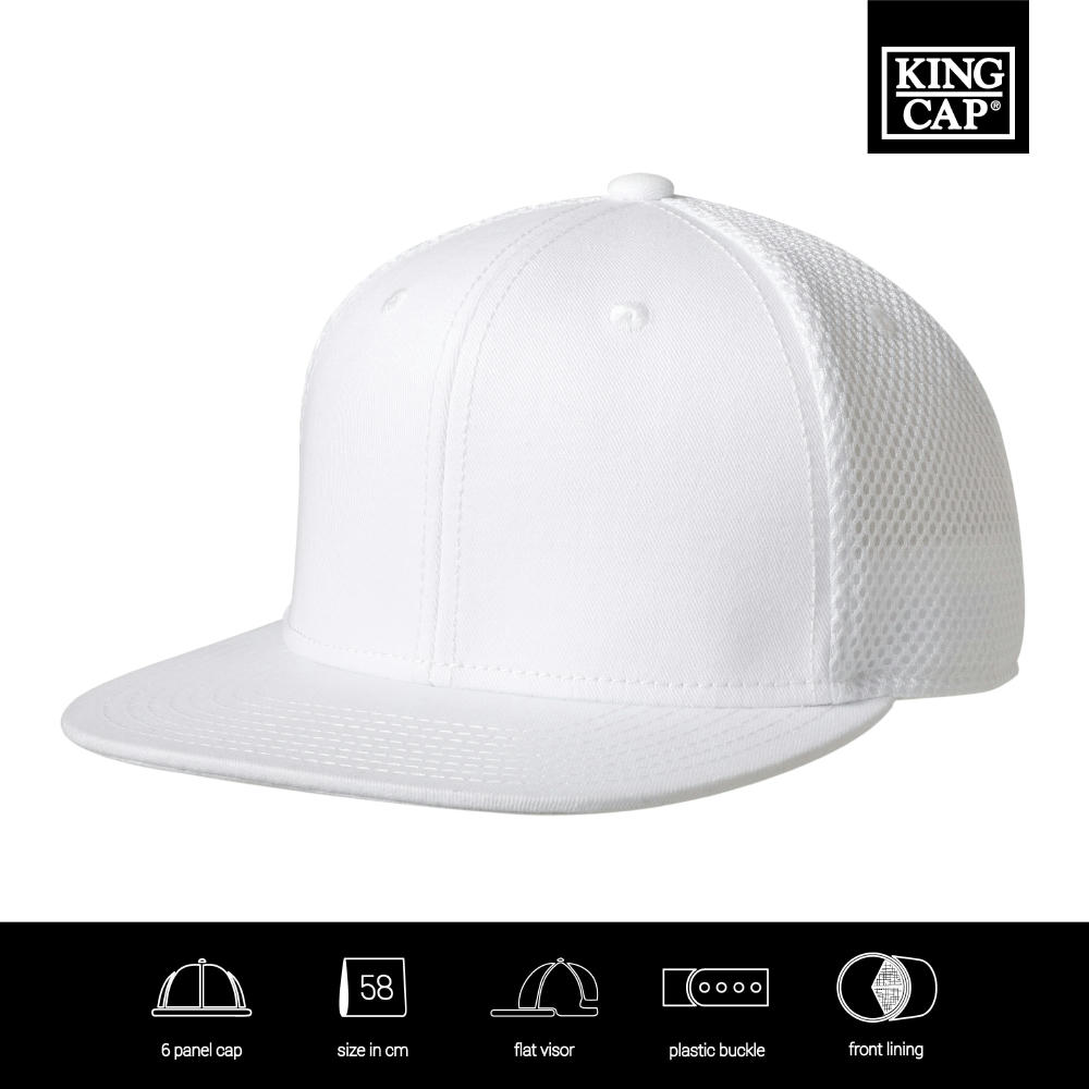 Product image Exclusive Snap Back Flat Visor Airmesh Cap Werbeartikel