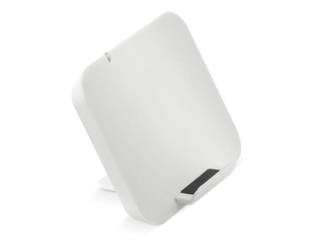 Kabellose Ladestation mit Telefonständer 5W Werbeartikel