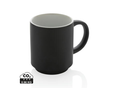 Product image Stapelbare Keramiktasse, 180ml Werbeartikel