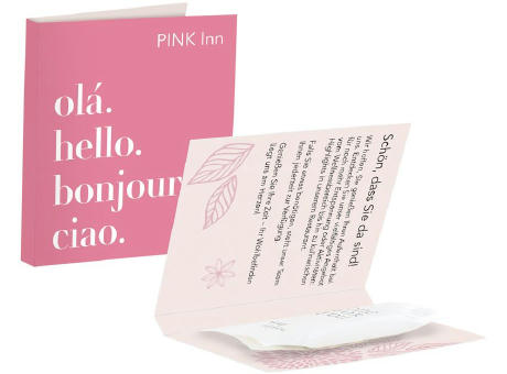 Product image Werbekarte Midi Seife Werbeartikel