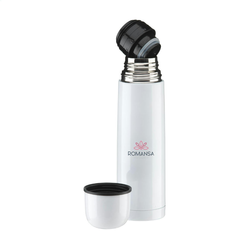 ThermoColour RCS Recycled Steel 500 ml Thermoflasche Werbeartikel