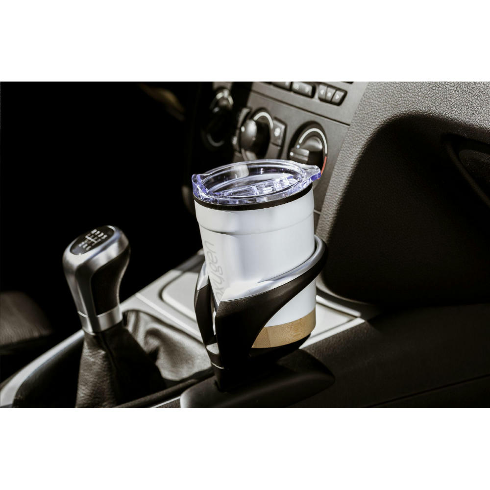 Kobe Bamboo RCS Recycled Steel 350 ml Kaffeebecher Werbeartikel
