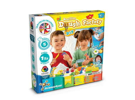 Modeling Dough Factory Kit II. Lernspiel lieferung inklusive einer faltbaren geschenktasche aus 190T Werbeartikel