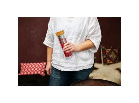 Glasflasche "Tea" 0,40 l Werbeartikel