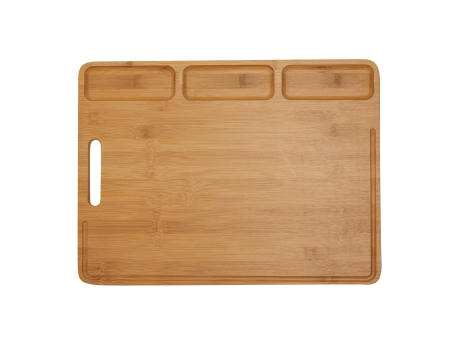 BAMBOO SERVING - Großes Schneidebrett Werbeartikel