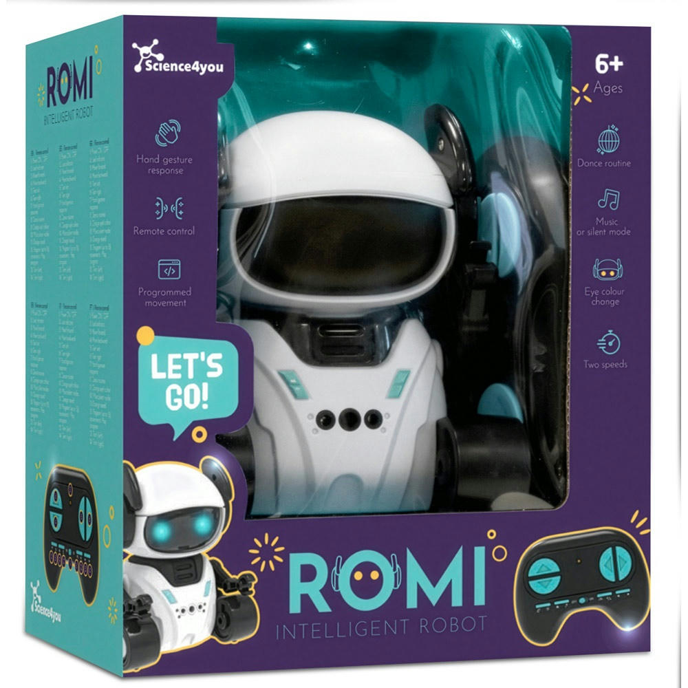 ROMI INTELLIGENT ROBOT. Lernspielzeug für Kinder Werbeartikel