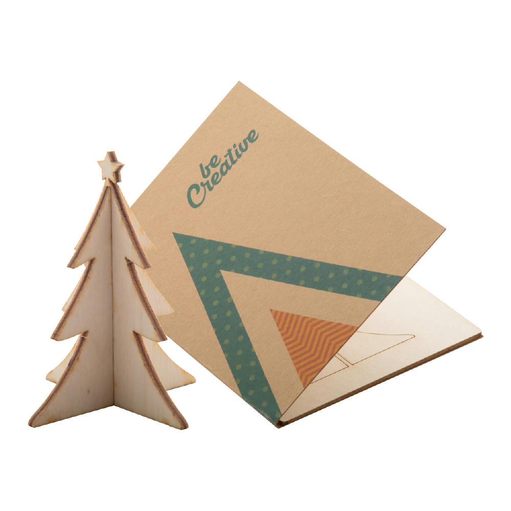 Weihnachtskarte, Tannenbaum Creax Eco Werbeartikel