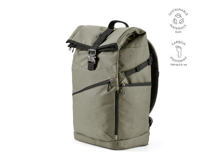 Product image Coloma 28L Rucksack rPET. Oberer Rollverschluss. Laptops bis 17" bedrucken