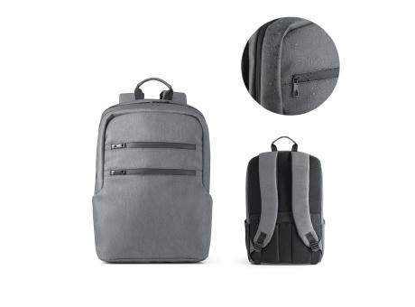 BROOKLYN. Wasserdichter Laptop-Rucksack 15'' aus 2Tone-Nylon bedrucken