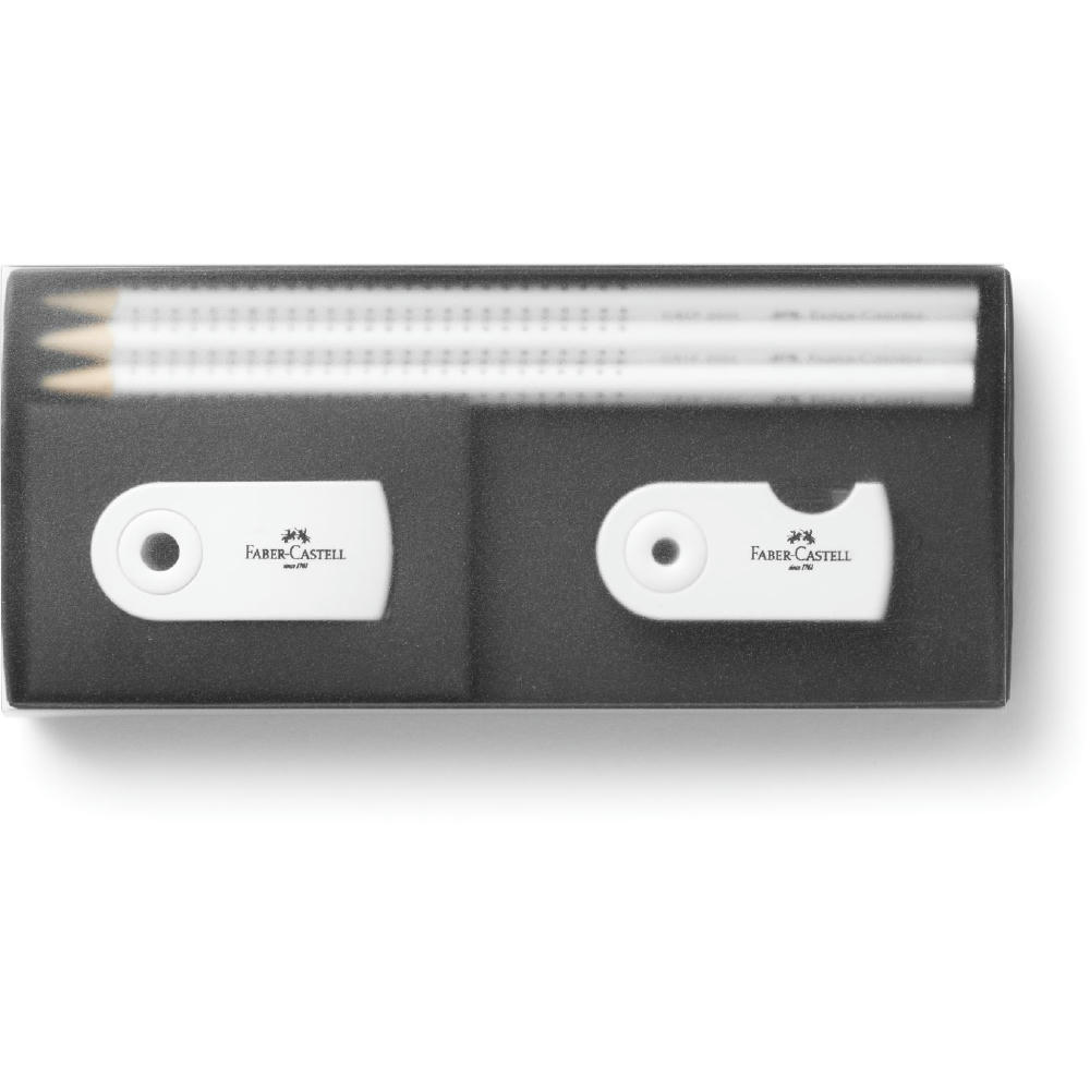 Product image Set Alles um den Bleistift Mini White Werbeartikel