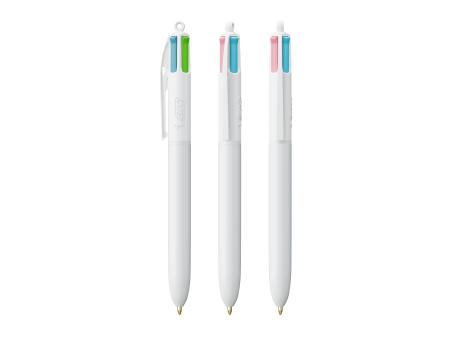 BIC® 4 Colours Fashion Kugelschreiber + Lanyard bedrucken