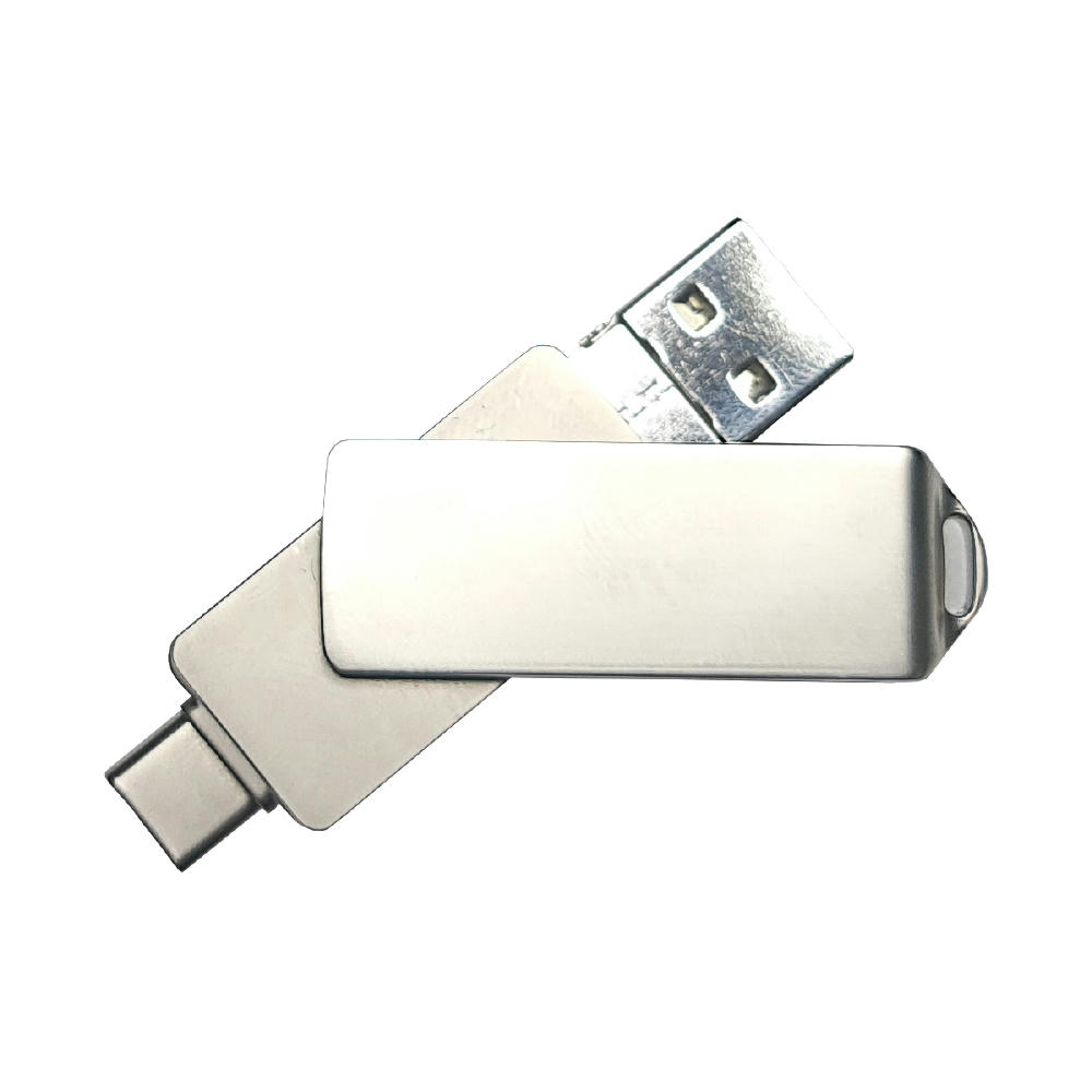 Product image USB-Stick 4in1 OTG 05 USB 3.0 Flash Disk 8 GB Silber Werbeartikel