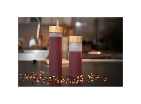 Product image Glasflasche "Frosted" 0,55 l bedrucken