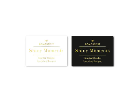 ROMOSCENT® Aromakerze Shiny Moments Werbeartikel
