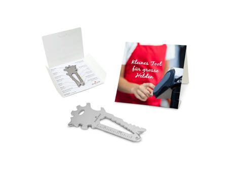 Product image Geschenkartikel: ROMINOX® Key Tool Truck / LKW (22 Funktionen) im Motiv-Mäppchen Große Helden (Einzelhandel) Werbeartikel