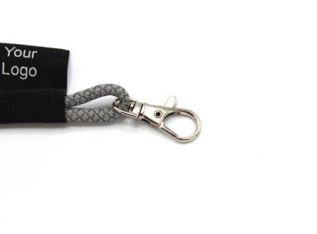 Tube Lanyard Reflex silber Werbeartikel