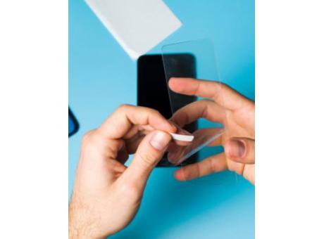 Product image Virusstop Antikeimfolie Touchscreen bis zu 12 Monate 99% virenfrei Werbeartikel