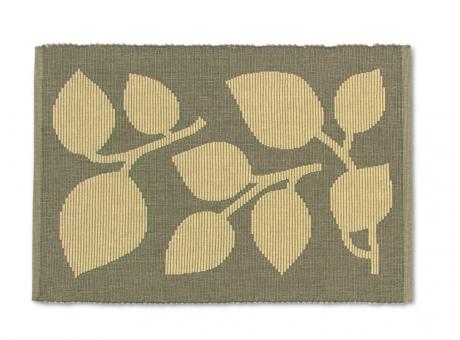 Rosendahl Textiles Outdoor Natura Tischset 43x30 cm grün/beige bedrucken