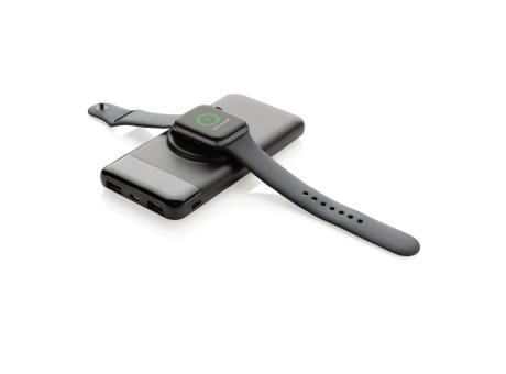 10.000 mAh Wireless Powerbank mit Watch-Charger bedrucken