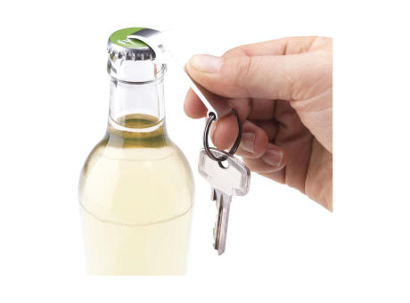 Opener GRS Recycled Aluminium Schlüsselanhänger bedrucken