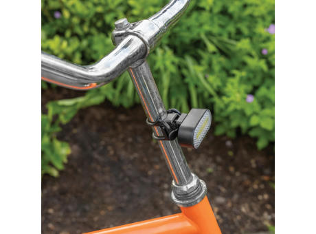 Lumino USB Fahrradlicht-Set aus RCS recyceltem Kunststoff Werbeartikel