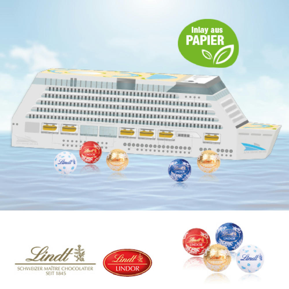 Product image 3D Adventskalender "Schiff" Werbeartikel