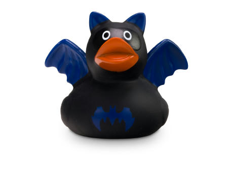 Werbeente Batduck Superheld schwarz-blau Werbeartikel