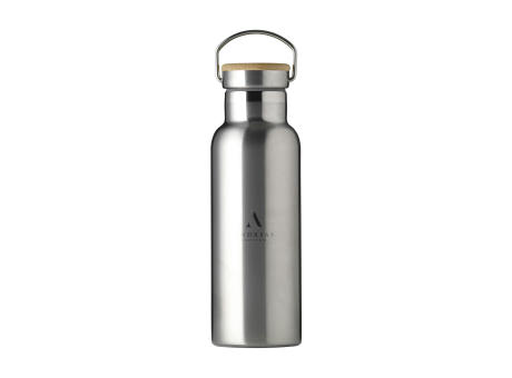 Nordvik RCS Recycled Steel 500 ml Trinkflasche Werbeartikel