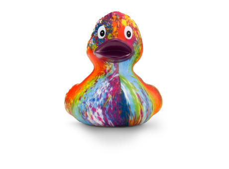 Werbeente Robin Rainbow, ca. 8 cm Werbeartikel