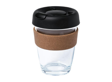 Product image Glas-Reisebecher Corgla Werbeartikel