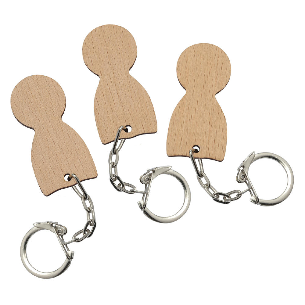 Product image Einkaufswagenlöser Holz Werbeartikel