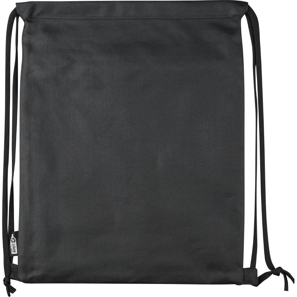 rPET Polyester (600D) Rucksack mit Kordelzug Auri Werbeartikel