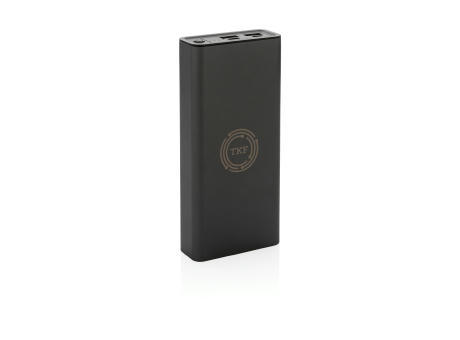 Product image Terra 20.000mAh 20W Powerbank aus RCS recyceltem Aluminium bedrucken
