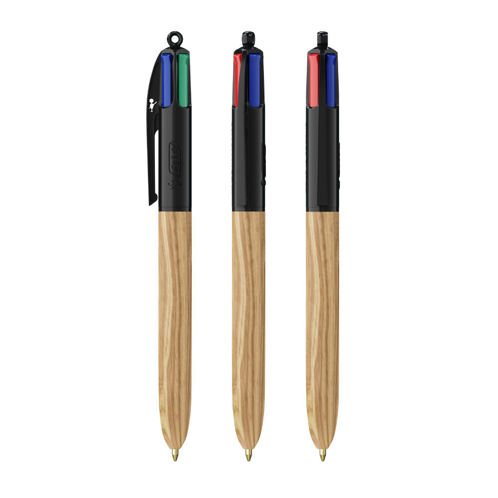 Product image BIC® 4 Colours Wood Style Werbeartikel