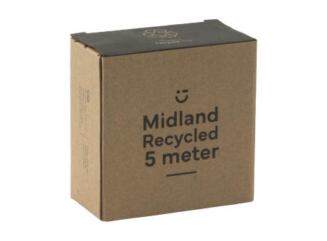Midland Recycled 5 Meter Maßband Werbeartikel