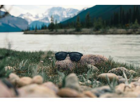 Swiss Peak polarisierte Sonnenbrille aus RCS Kunststoff bedrucken