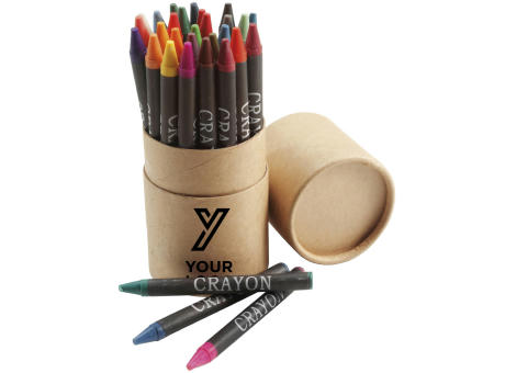 Wachsmalkreide-Set 30-tlg. Gabrielle Werbeartikel