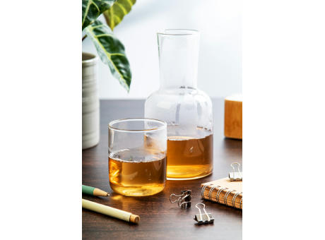 Getränkeset: Karaffe und Glas Palmer Werbeartikel